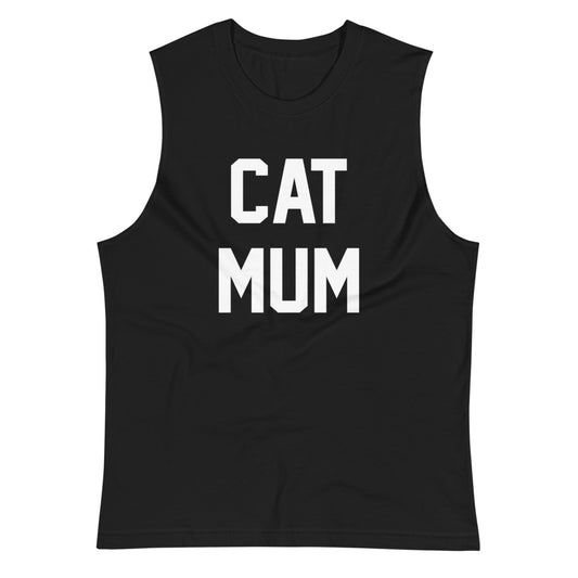 CAT MUM CUSTOM MUSCLE TANK