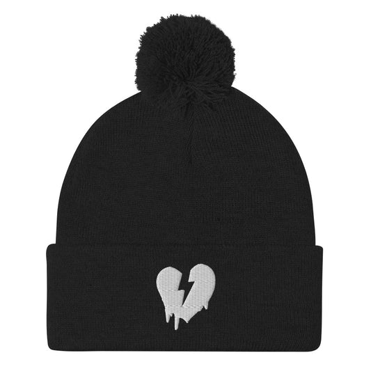 HEART MELT CUSTOM POM-POM BEANIE