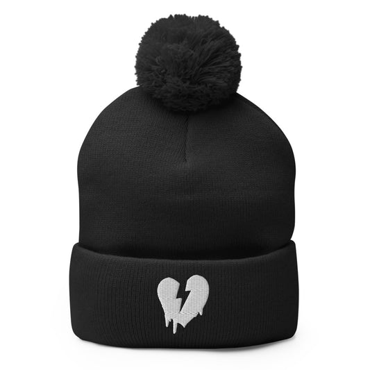 HEART MELT CUSTOM POM-POM BEANIE