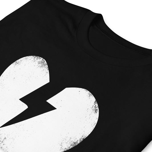 DISTRESSED HEART CUSTOM TEE