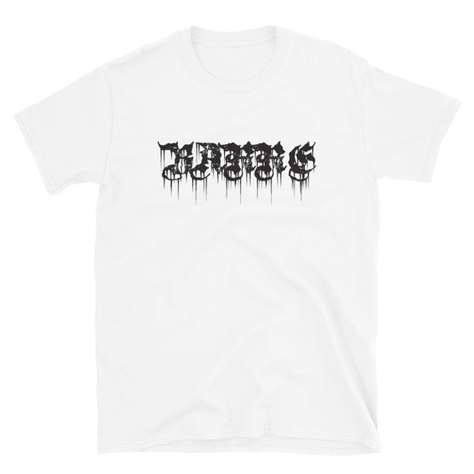 GOTH BARRE CUSTOM TEE - WHITE