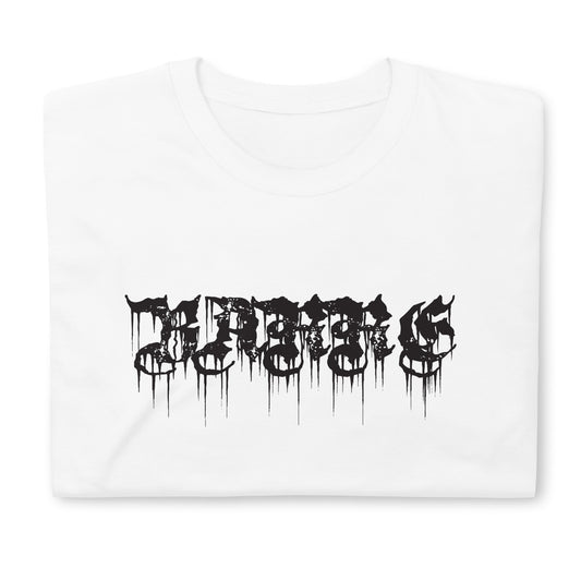 GOTH BARRE CUSTOM TEE - WHITE