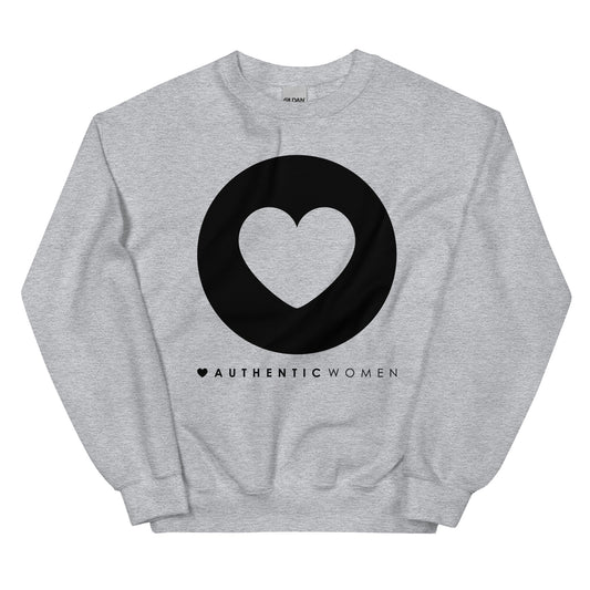 SISTER BIZ AUTHENTIC WOMEN SWEATER - GREY MARLE