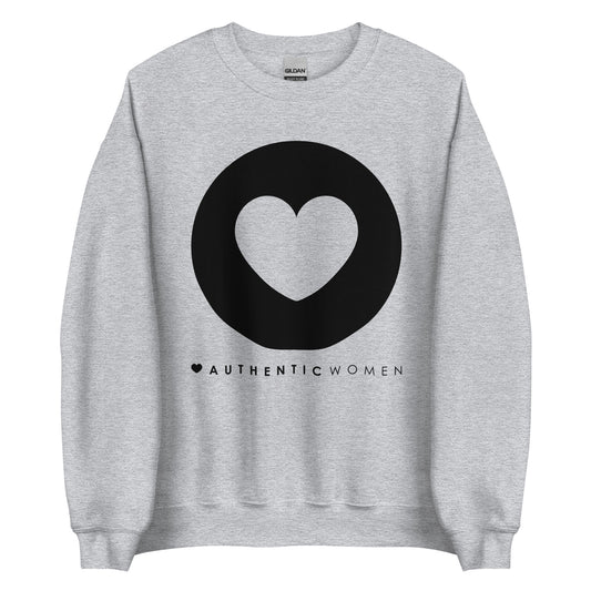 SISTER BIZ AUTHENTIC WOMEN SWEATER - GREY MARLE